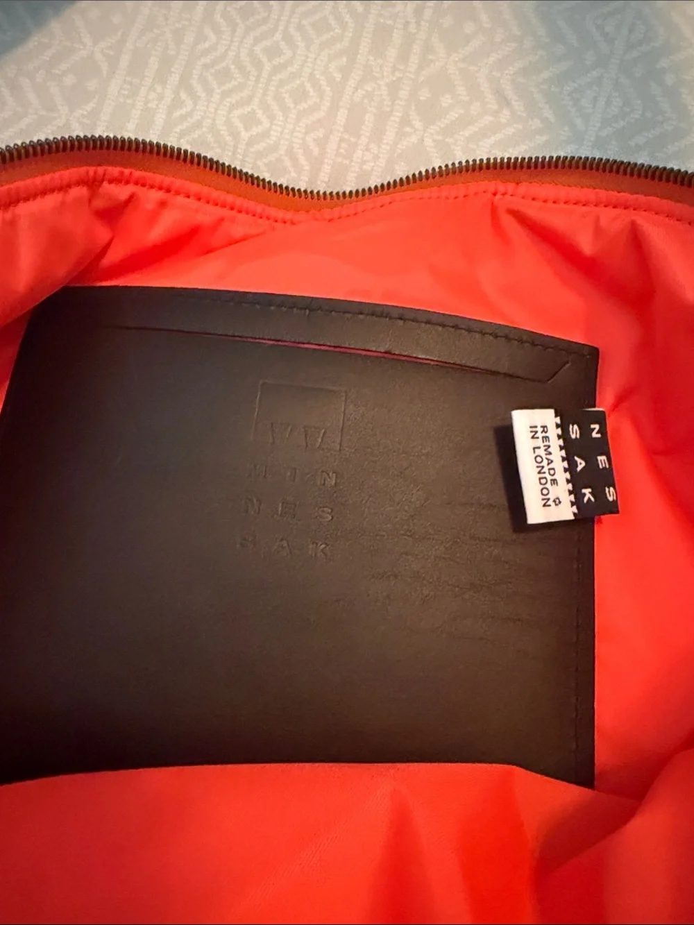 Minnessak JOURNAL STANDARD BAG Olive Green & Black NWOT